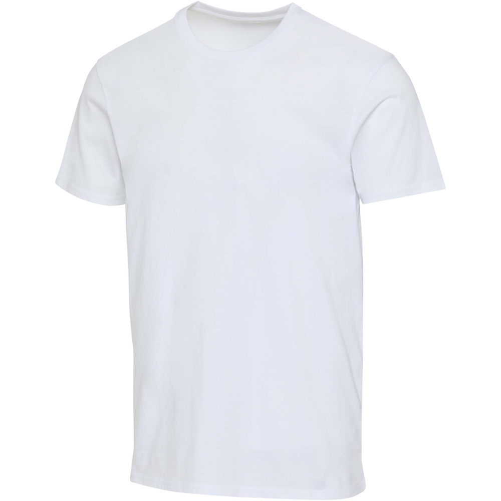 Logotrade meene foto: Azuriidist 160 g/m² lühikeste varrukatega unisex OCS orgaaniline T-särk