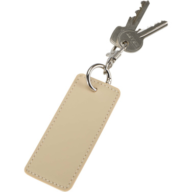 Logo trade ärikingituse pilt: Resi Plus GRS taaskasutatud ristkülikukujuline võtmehoidja