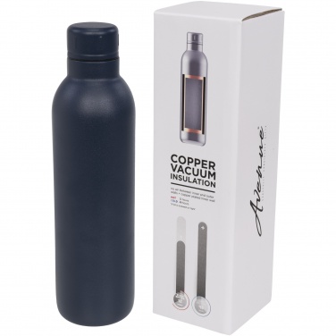 Logotrade liikelahja mainoslahja kuva: Thor-termospullo, kuparieriste, 510 ml