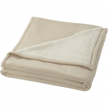 Logotrade liikelahja tuotekuva: Springwood-peite, pehmeä fleece, sherpa-vuori