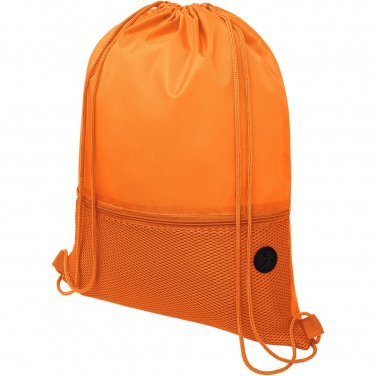 Logotrade liikelahja mainoslahja kuva: Oriole-reppu kiristysnyörillä, verkkokangasta 5L