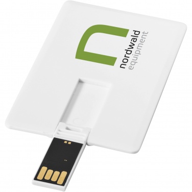 Logotrade mainoslahja ja liikelahja kuva: Slim-USB-muistitikku, 2 Gt, kortin muotoinen