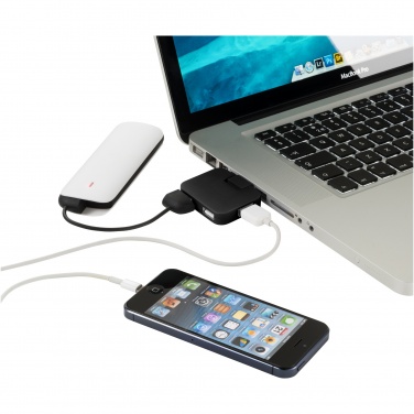 Logo trade mainoslahjat ja liikelahjat kuva: Gaia-USB-hubi, 4 porttia