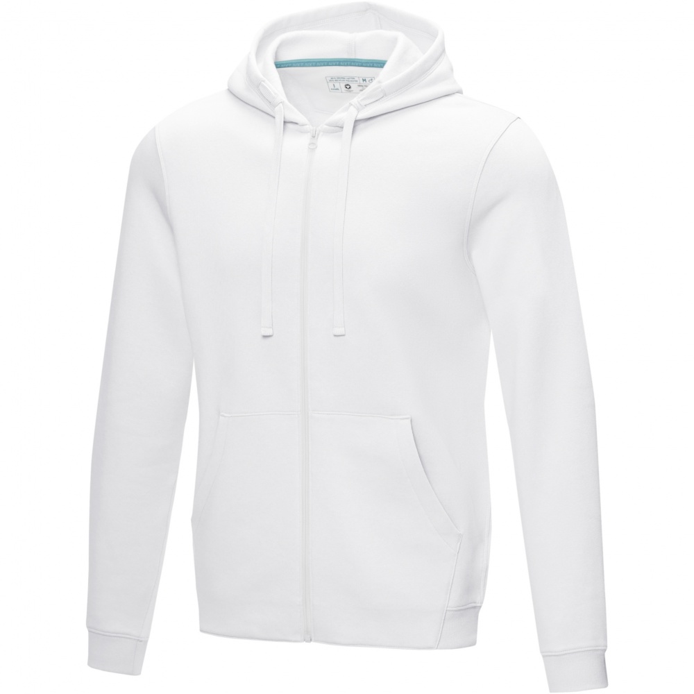 Logotrade mainoslahja ja liikelahja kuva: Ruby men’s organic recycled full zip hoodie