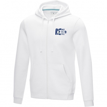 Logo trade mainoslahjat tuotekuva: Ruby men’s organic recycled full zip hoodie