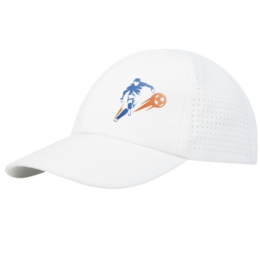 Logo trade mainoslahja kuva: Mica 6-paneelinen GRS-kierrätetty coolfit lippalakki