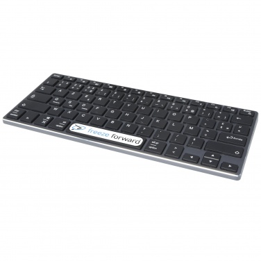 Logotrade mainoslahja tuotekuva: Hybrid Bluetooth-tehonäppäimistö – AZERTY