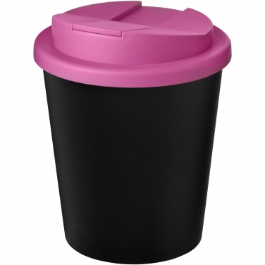 Logotrade mainoslahjat kuva: Americano® Espresso Eco 250 ml kahvimuki kierrätetystä materiaalista. Läikkymätön kansi.