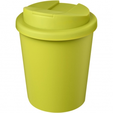 Logo trade liikelahjat tuotekuva: Americano® Espresso Eco 250 ml kahvimuki kierrätetystä materiaalista. Läikkymätön kansi.