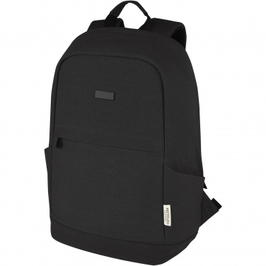 Logotrade liikelahjat kuva: Joey 15,6" GRS-kierrätetystä kankaasta valmistettu varkaudenestoreppu kannettavalle 18 l