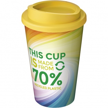 Logo trade liikelahjat tuotekuva: Brite-Americano® Eco 350 ml:n eristetty kahvimuki