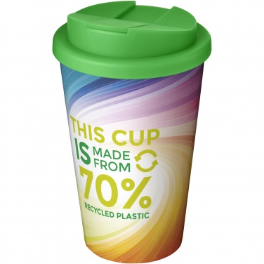 Logotrade mainoslahja ja liikelahja kuva: Brite-Americano® Eco 350 ml:n läikyttämätön eristetty kahvimuki