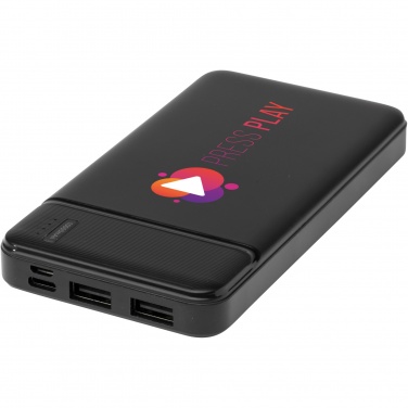Logo trade mainostuote kuva: Loop 10 000 mAh:n varavirtalähde kierrätetystä muovista 