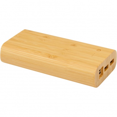 Logotrade mainostuote tuotekuva: Tulda-varavirtalähde, 20,000 mAh, bambua