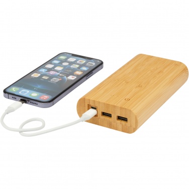 Logotrade liikelahjat kuva: Tulda-varavirtalähde, 20,000 mAh, bambua