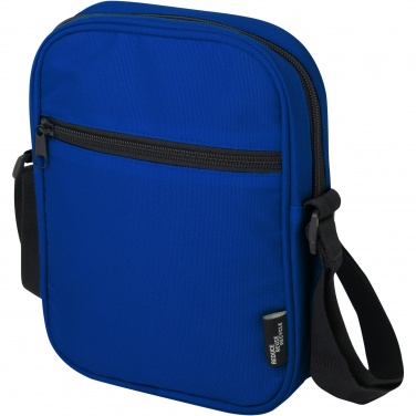 Logotrade mainoslahja tuotekuva: Byron GRS-kierrätetystä materiaalista valmistettu crossbody-laukku 2 l