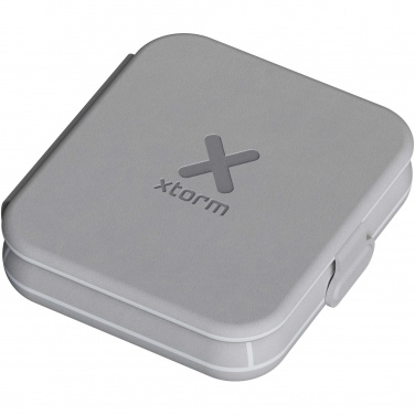 Logotrade mainoslahja ja liikelahja kuva: Xtorm XWF21 15 W:n taitettava langaton 2-in-1-matkalaturi