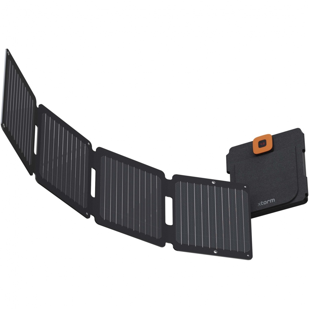 Logotrade mainostuotet kuva: Xtorm XR2S28 SolarBooster 28 W:n taitettava aurinkopaneeli