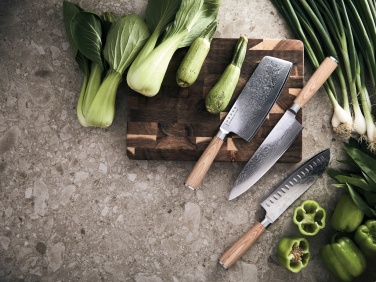 Logotrade liikelahja tuotekuva: VINGA Hattasan Damascus kokkiveitsi