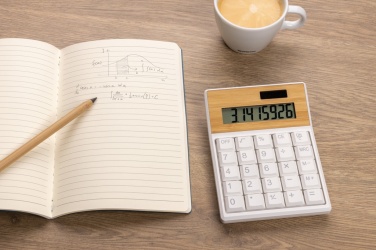 Logotrade liikelahja tuotekuva: Utah laskin RCS muovista ja bambusta