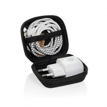 Logotrade mainostuote tuotekuva: Boost RCS kierrätetty PET 20W USB-C 2 kpl lataussetti