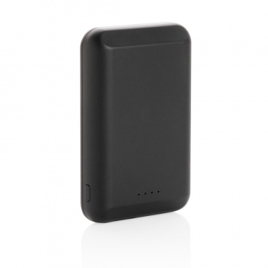 Logotrade liikelahjat mainoslahjat tuotekuva: Magneettinen 5000mAh 5W langaton virtapankki