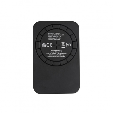 Logotrade liikelahjat kuva: Magneettinen 5000mAh 5W langaton virtapankki