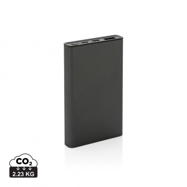 Logo trade mainostuote kuva: Terra RCS virtapankki 5000mAh kierrätetystä alumiinista