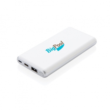Logotrade mainostuotet kuva: Huippunopea 10 000 mAh:n varavirtalähde, PD
