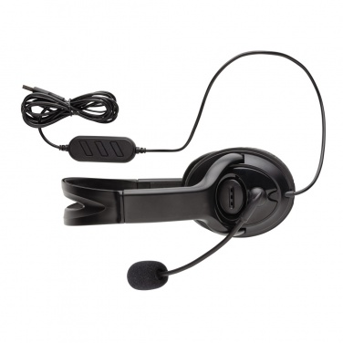 Logotrade mainoslahja tuotekuva: Työheadset johdolla