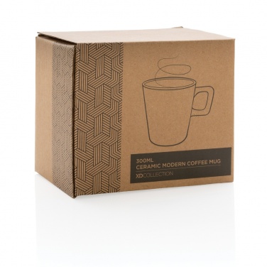 Logo trade mainoslahja kuva: Keraaminen moderni kahvimuki 300ml