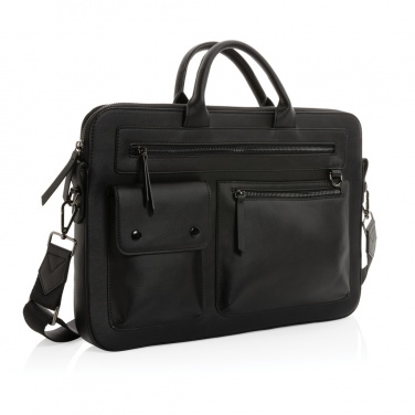 Logotrade mainoslahja tuotekuva: Swiss Peak GRS 14" tietokonelaukku PU:sta