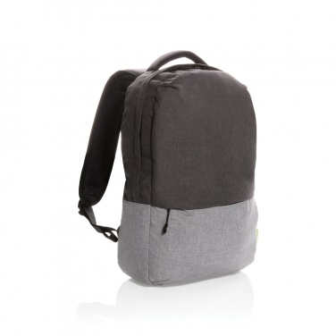 Logotrade mainoslahjat kuva: PVC-vapaa Duo color RPET 15,6” RFID -laptopreppu