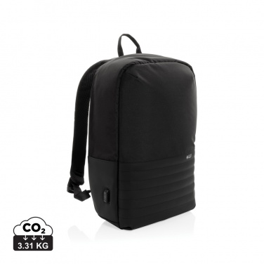 Logo trade liikelahja mainoslahja tuotekuva: Swiss Peak AWARE™ RFID 15.6" varkaudenesto tietokonereppu