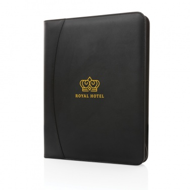 Logotrade mainoslahja ja liikelahja kuva: RCS rPU deluxe tech portfolio vetoketjulla