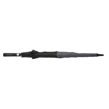 Logotrade liikelahja tuotekuva: 27" Impact AWARE™ RPET 190T auto-open myrskysateenvarjo
