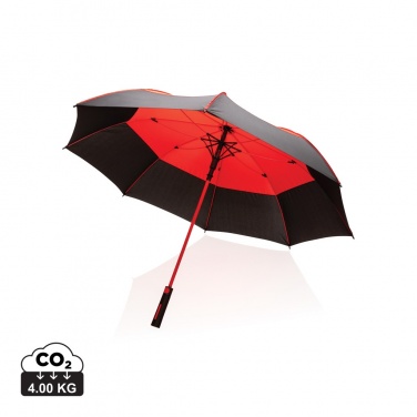 Logotrade mainoslahjat kuva: 27" Impact AWARE™ RPET 190T auto-open myrskysateenvarjo