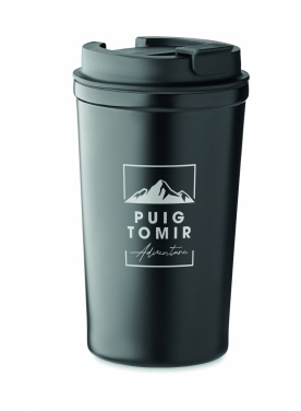 Logo trade mainoslahja kuva: Kaksiseinäinen muki 350 ml