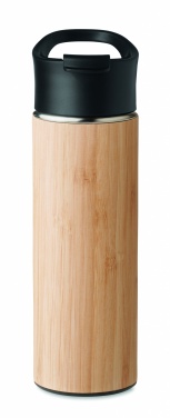 Logo trade liikelahja kuva: Bambu termopullo