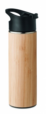 Logotrade mainoslahja tuotekuva: Bambu termopullo