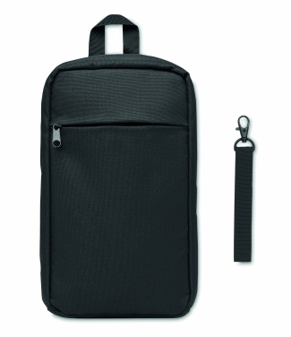 Logo trade mainostuote kuva: Crossbody laukku 600D RPET