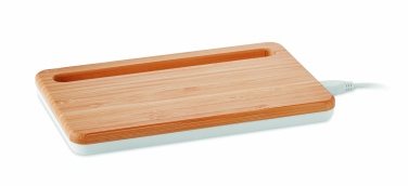 Logotrade mainoslahja tuotekuva: Bambu langaton laturi 5W KERALA