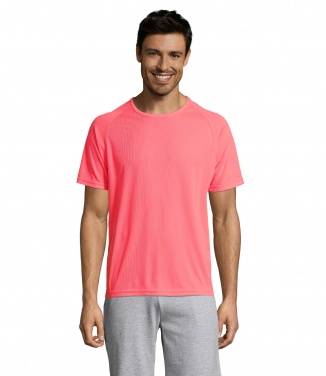 Logo trade liikelahja mainoslahja tuotekuva: SPORTY MEN T-paita