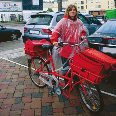Logo trade liikelahjat mainoslahjat kuva: Hätäponcho TOURS