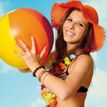 Logo trade liikelahja kuva: Monivärinen rantapallo PALM SPRINGS