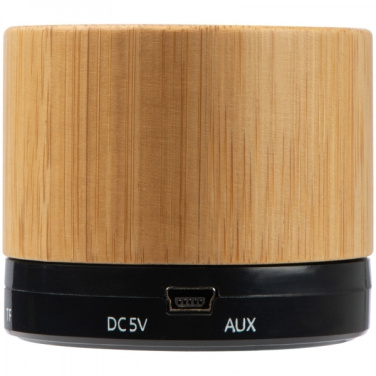 Logo trade mainoslahja ja liikelahja tuotekuva: Bambu Bluetooth-kaiutin FLEEDWOOD