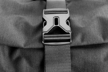 Logotrade mainoslahja tuotekuva: Rolltop reppu ELBERT Schwarzwolf