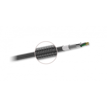 Logotrade mainoslahjat ja liikelahjat tuotekuva: Nailoninen tiedonsiirtokaapeli LK30 Type - C Quick Charge 3.0