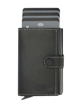 Logo trade liikelahja mainoslahja tuotekuva: RFID-lompakko - Hunter Leather 2109284