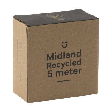 Logo trade liikelahjat mainoslahjat kuva: Midland Kierrätetty 5 metrin mittanauha